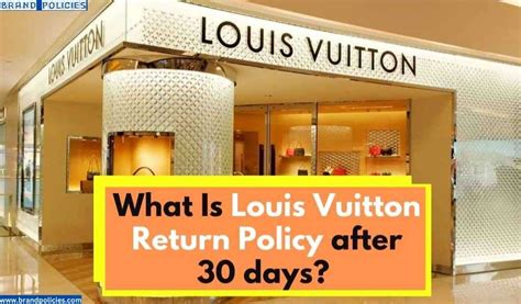 louis vuitton refund policy|return policy ireland.